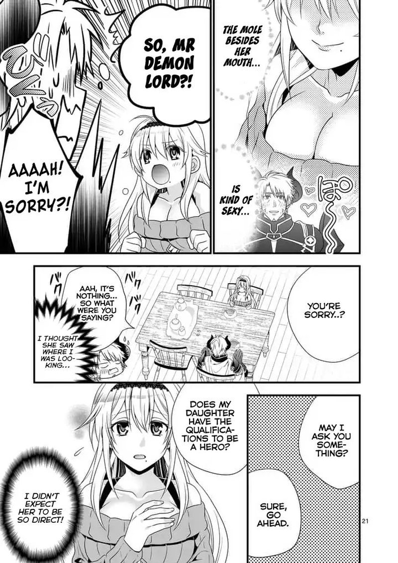 Maou Desu Onna Yuusha No Hahaoya To Saikon Shita No De Onna Yuusha Ga Giri No Musume Ni Narimashita Chapter 1 Page 20