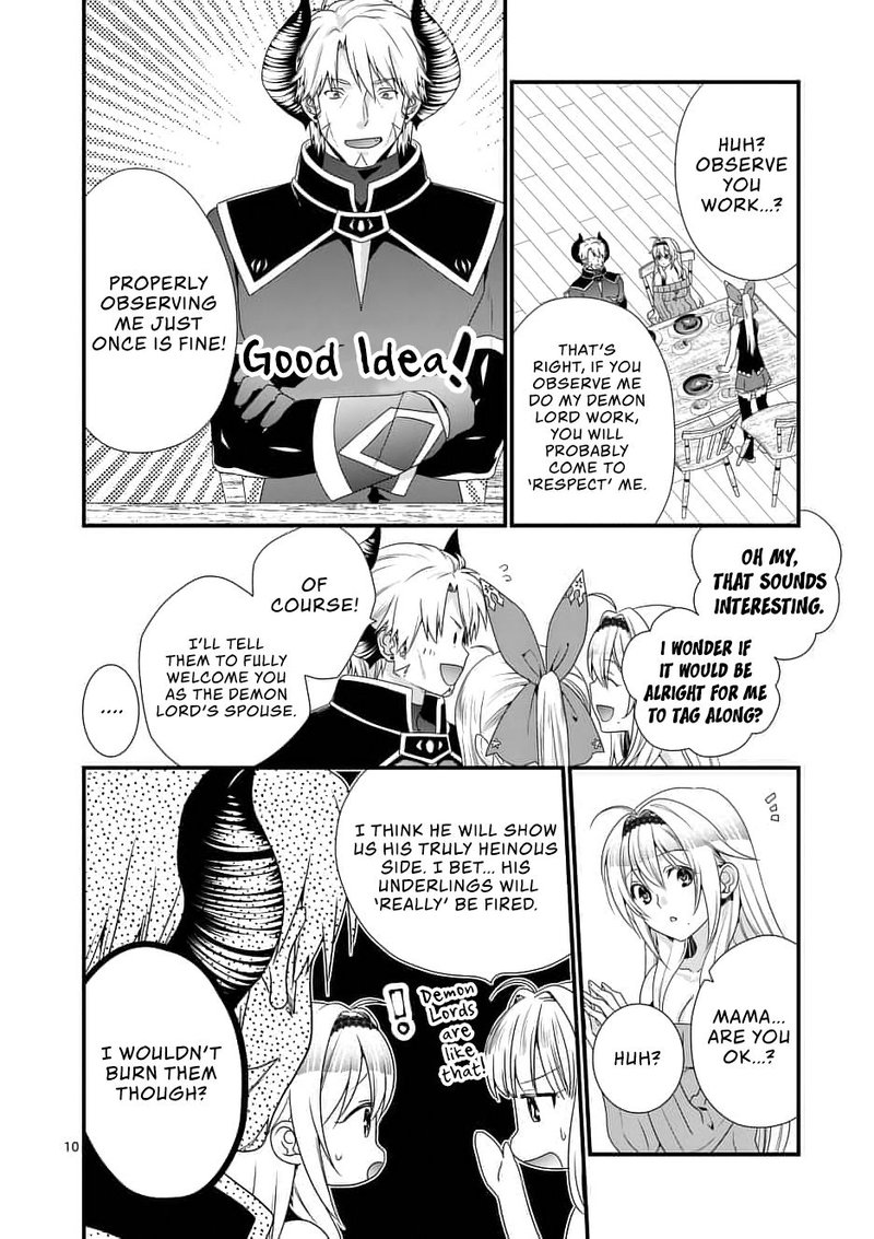 Maou Desu Onna Yuusha No Hahaoya To Saikon Shita No De Onna Yuusha Ga Giri No Musume Ni Narimashita Chapter 11 Page 10