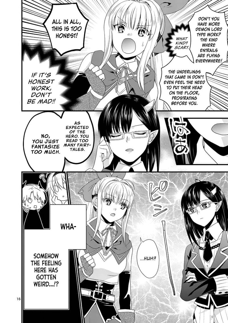 Maou Desu Onna Yuusha No Hahaoya To Saikon Shita No De Onna Yuusha Ga Giri No Musume Ni Narimashita Chapter 11 Page 16