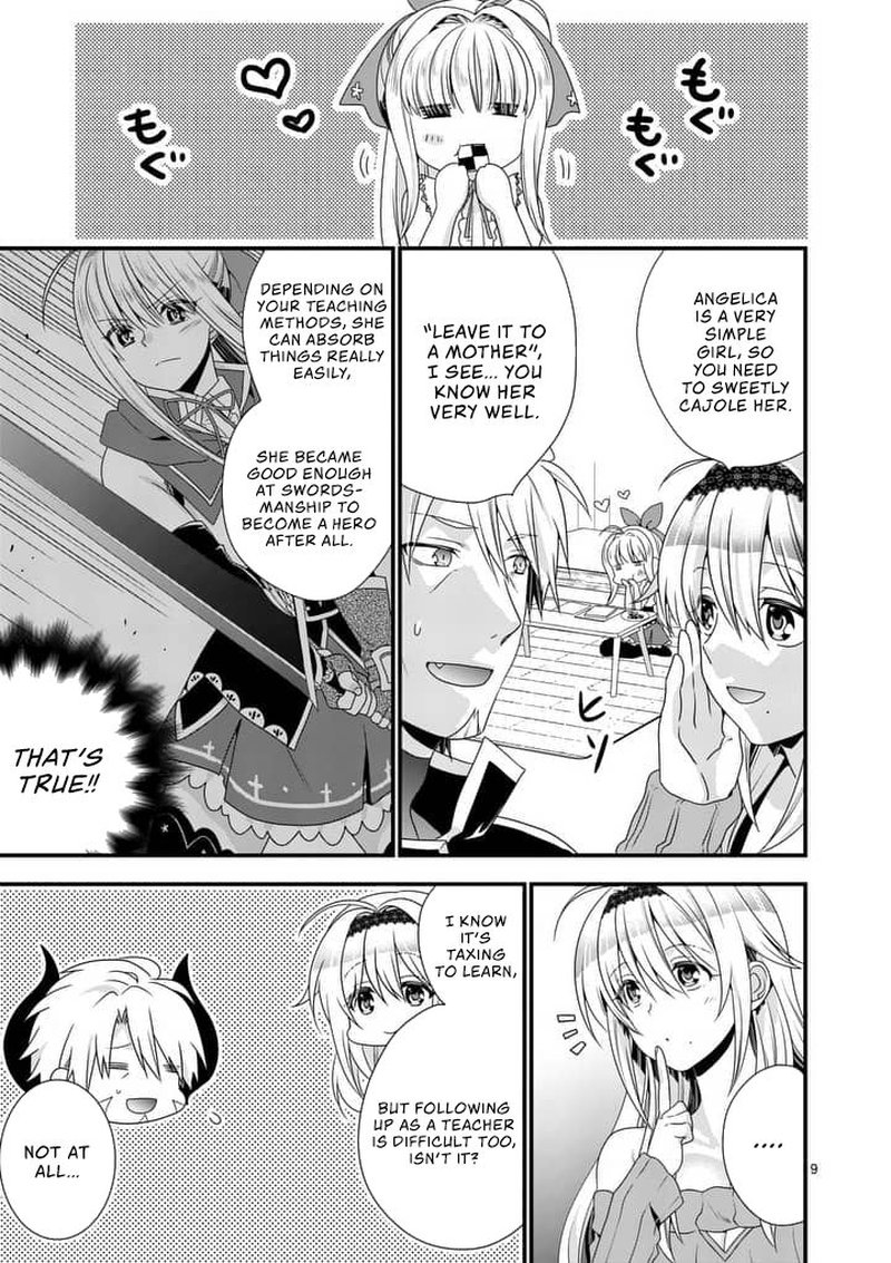 Maou Desu Onna Yuusha No Hahaoya To Saikon Shita No De Onna Yuusha Ga Giri No Musume Ni Narimashita Chapter 14 Page 9