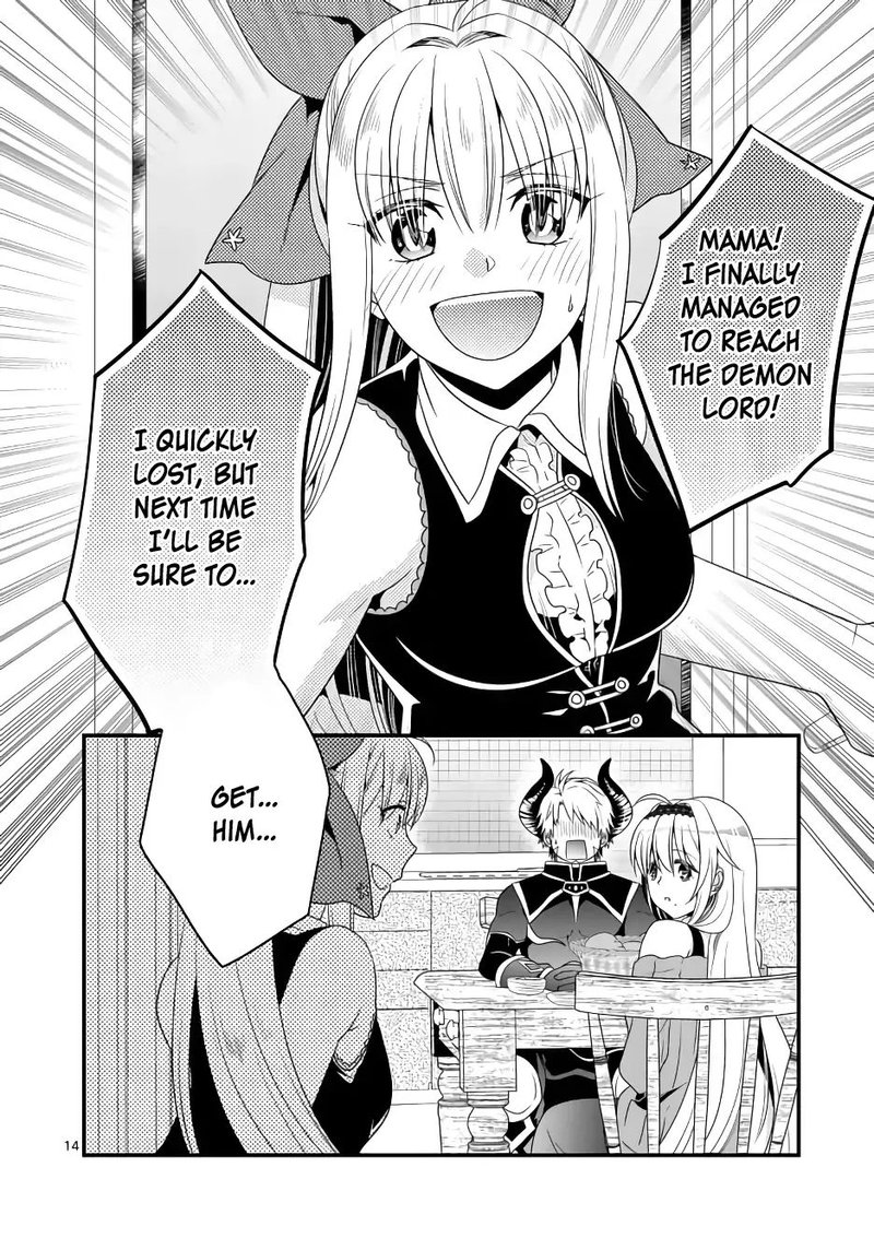 Maou Desu Onna Yuusha No Hahaoya To Saikon Shita No De Onna Yuusha Ga Giri No Musume Ni Narimashita Chapter 2 Page 14