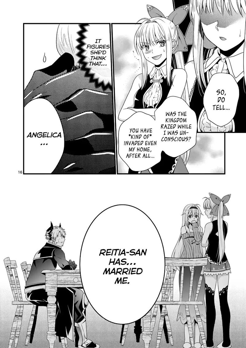 Maou Desu Onna Yuusha No Hahaoya To Saikon Shita No De Onna Yuusha Ga Giri No Musume Ni Narimashita Chapter 2 Page 16