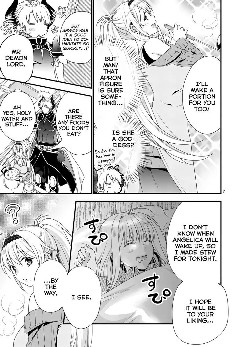 Maou Desu Onna Yuusha No Hahaoya To Saikon Shita No De Onna Yuusha Ga Giri No Musume Ni Narimashita Chapter 2 Page 7