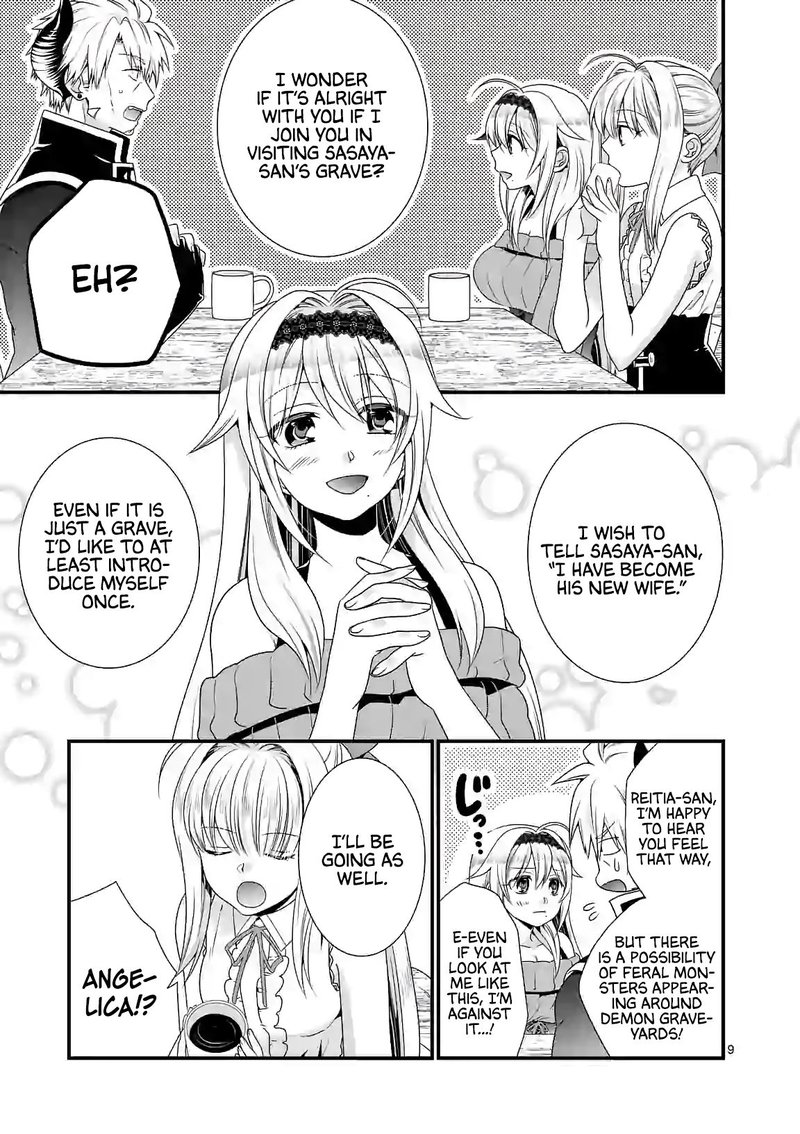 Maou Desu Onna Yuusha No Hahaoya To Saikon Shita No De Onna Yuusha Ga Giri No Musume Ni Narimashita Chapter 25 Page 9