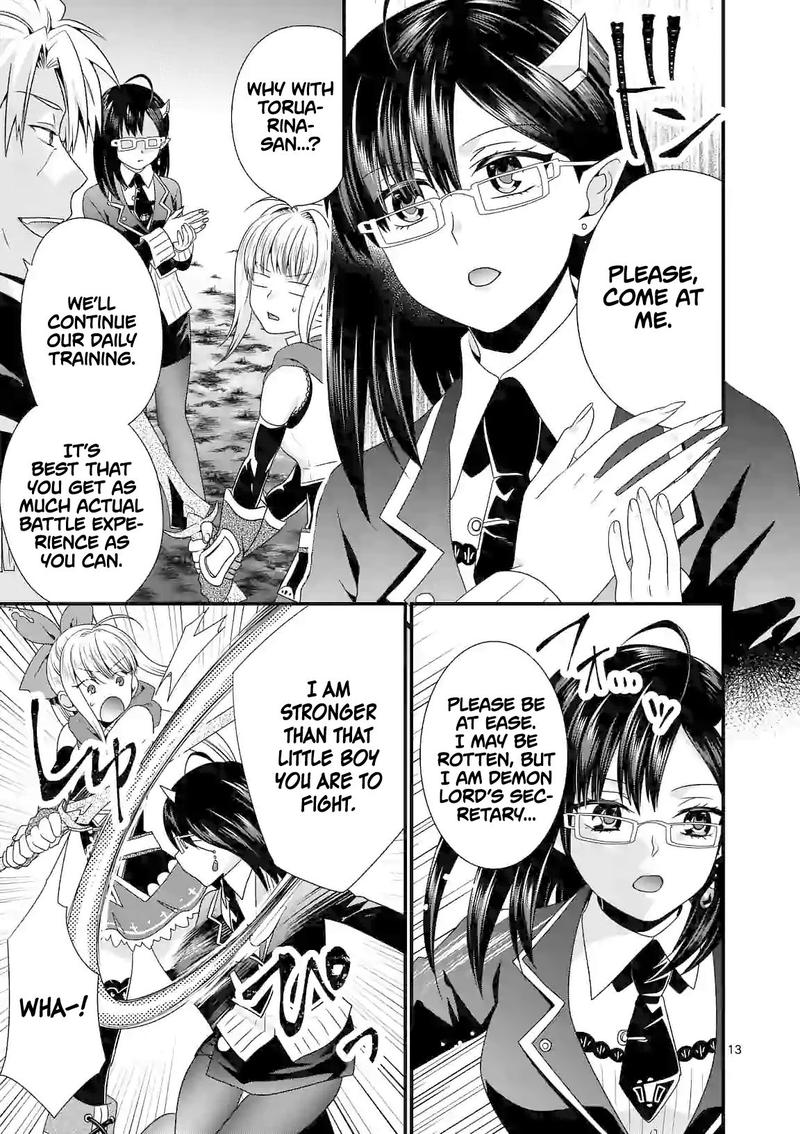 Maou Desu Onna Yuusha No Hahaoya To Saikon Shita No De Onna Yuusha Ga Giri No Musume Ni Narimashita Chapter 27 Page 13