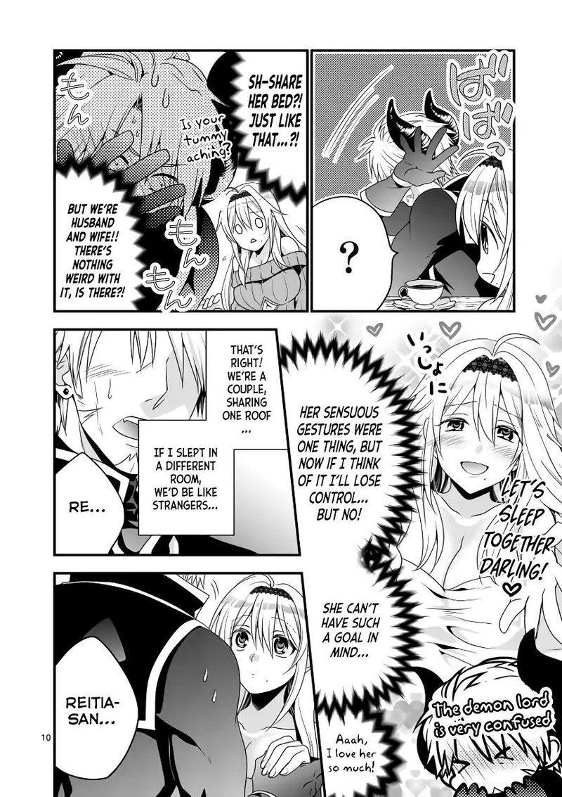 Maou Desu Onna Yuusha No Hahaoya To Saikon Shita No De Onna Yuusha Ga Giri No Musume Ni Narimashita Chapter 3 Page 10