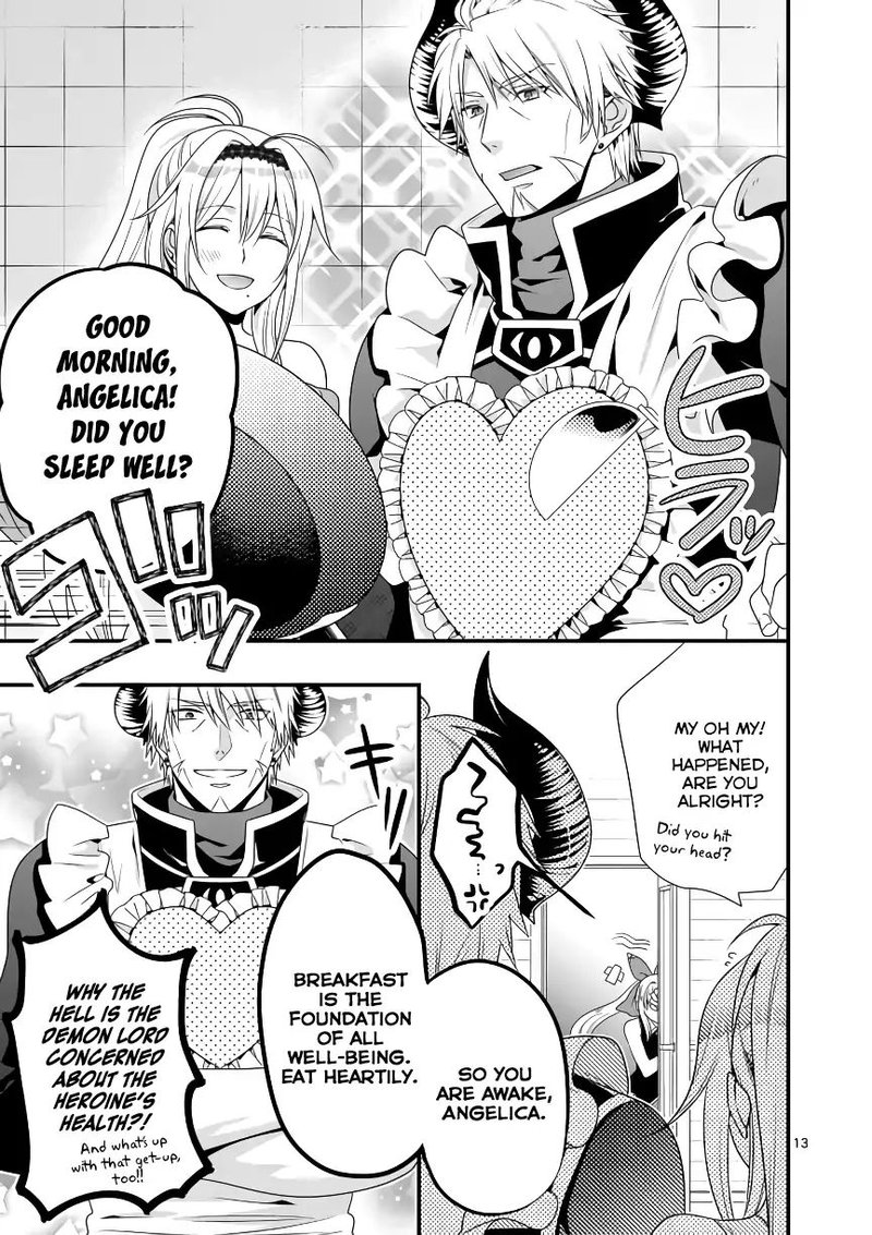 Maou Desu Onna Yuusha No Hahaoya To Saikon Shita No De Onna Yuusha Ga Giri No Musume Ni Narimashita Chapter 3 Page 13