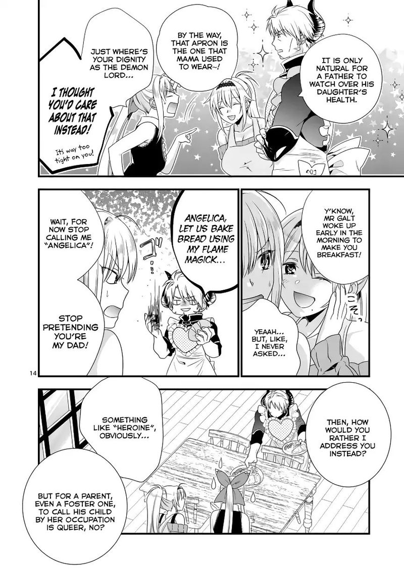 Maou Desu Onna Yuusha No Hahaoya To Saikon Shita No De Onna Yuusha Ga Giri No Musume Ni Narimashita Chapter 3 Page 14