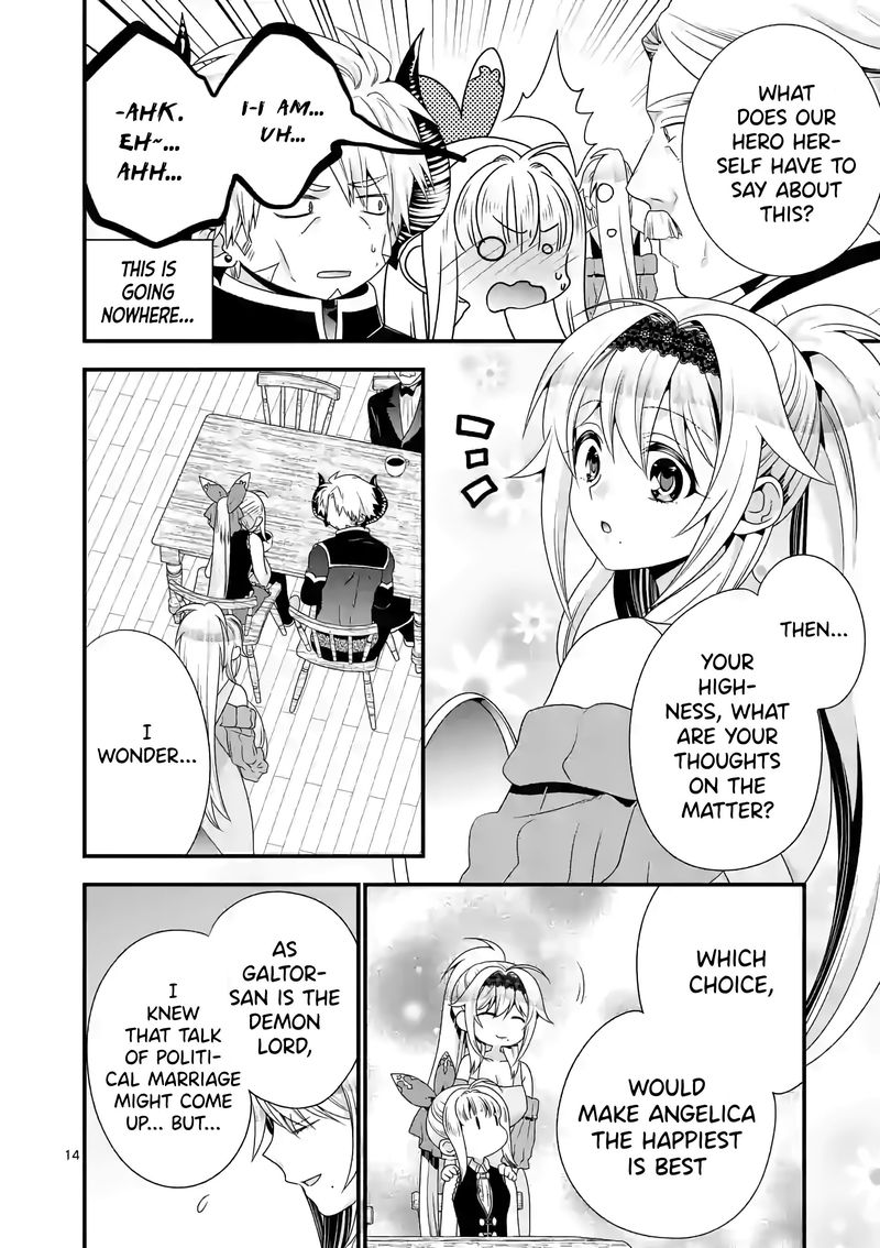 Maou Desu Onna Yuusha No Hahaoya To Saikon Shita No De Onna Yuusha Ga Giri No Musume Ni Narimashita Chapter 38 Page 14