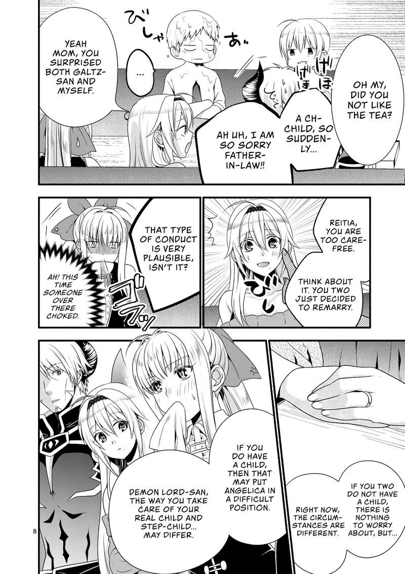 Maou Desu Onna Yuusha No Hahaoya To Saikon Shita No De Onna Yuusha Ga Giri No Musume Ni Narimashita Chapter 8 Page 7