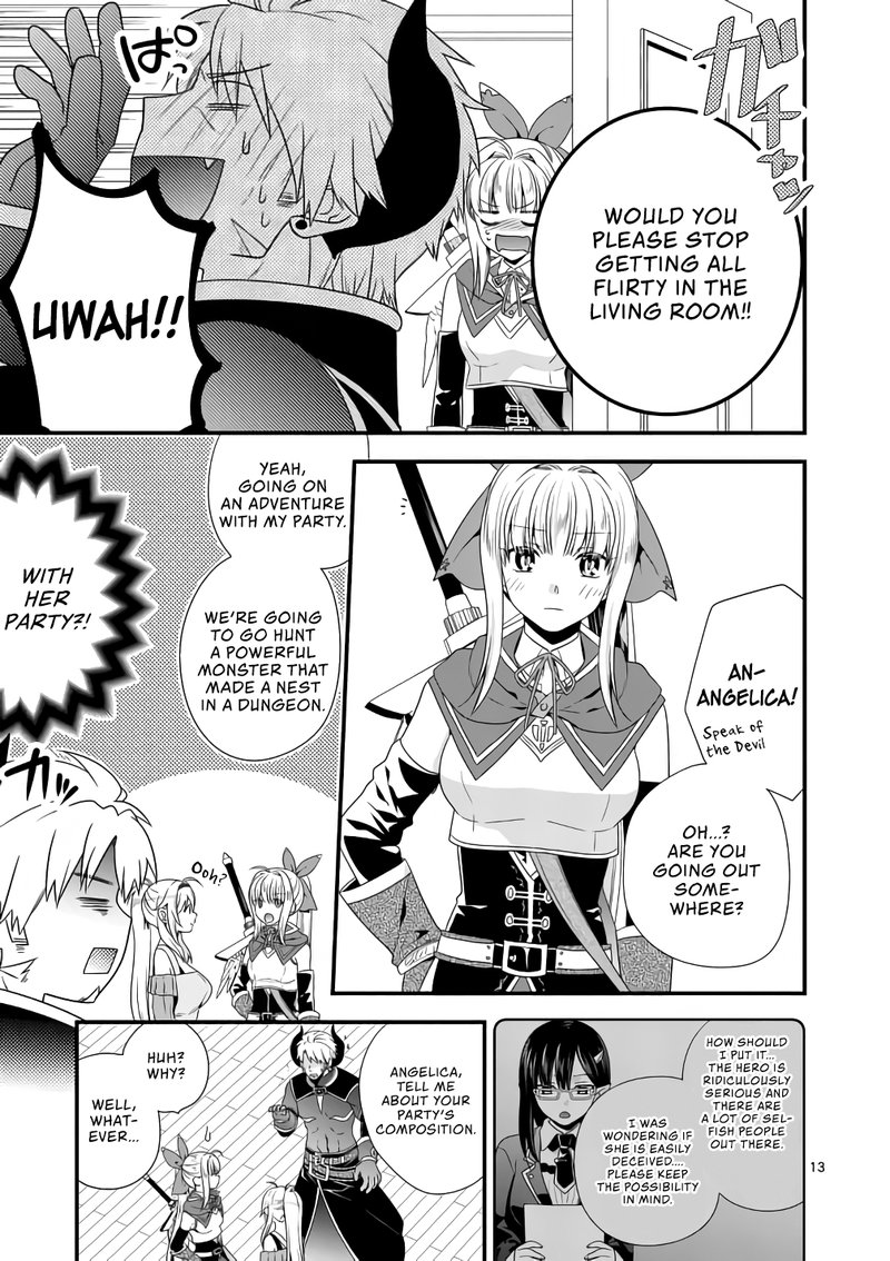 Maou Desu Onna Yuusha No Hahaoya To Saikon Shita No De Onna Yuusha Ga Giri No Musume Ni Narimashita Chapter 9 Page 12