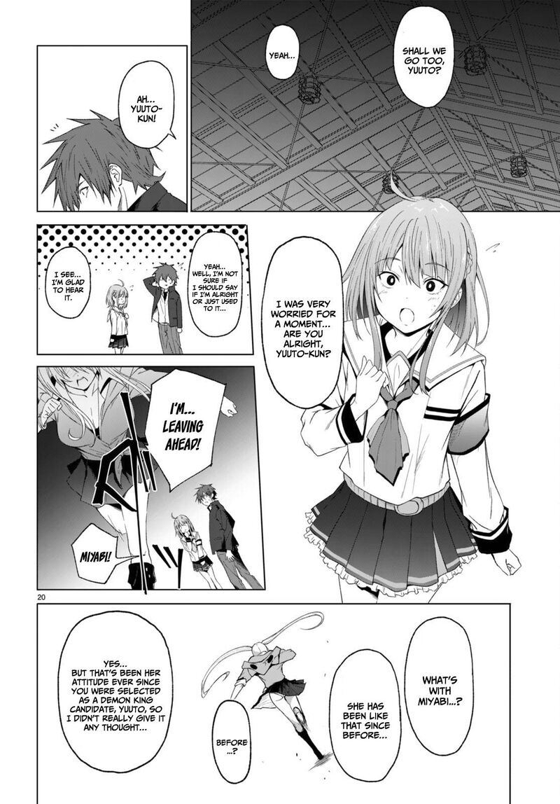 Maou Gakuen No Hangyakusha Chapter 28 Page 20