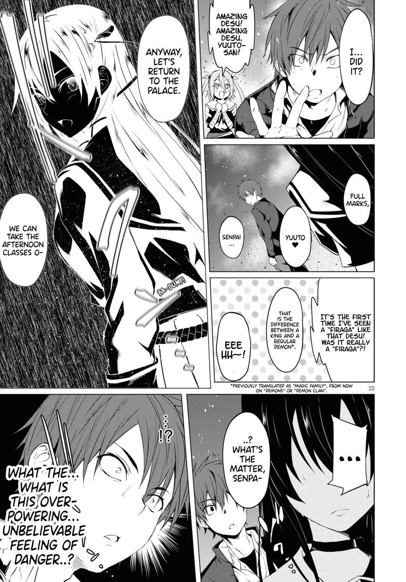 Maou Gakuen No Hangyakusha Chapter 6 Page 23