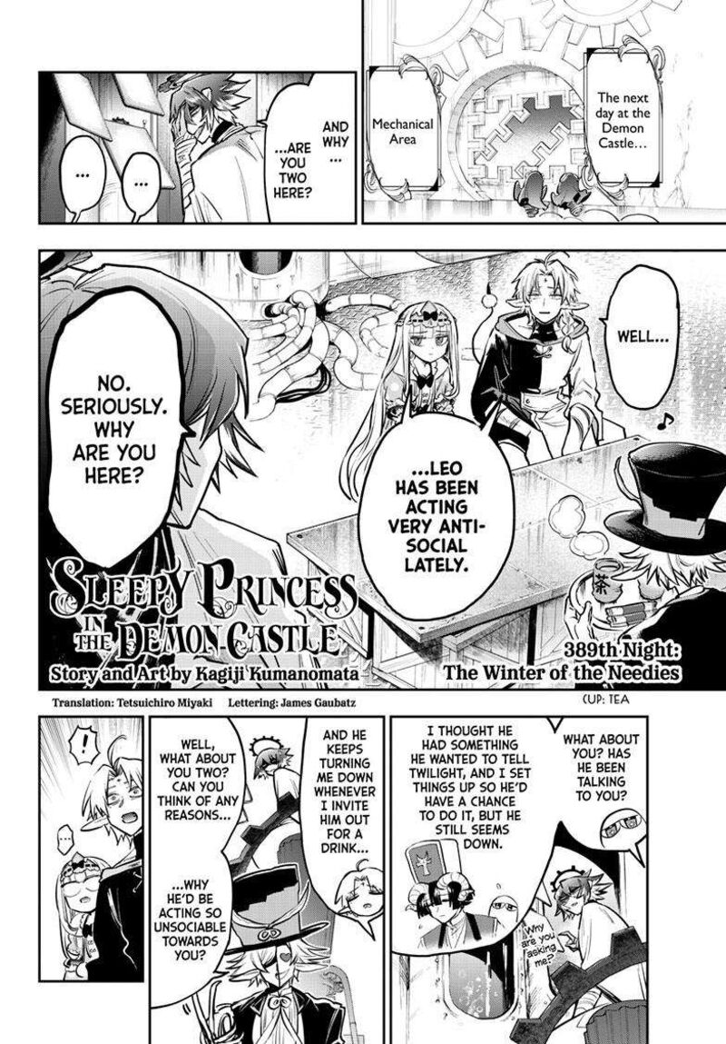 Maou Jou De Oyasumi Chapter 389 Page 3