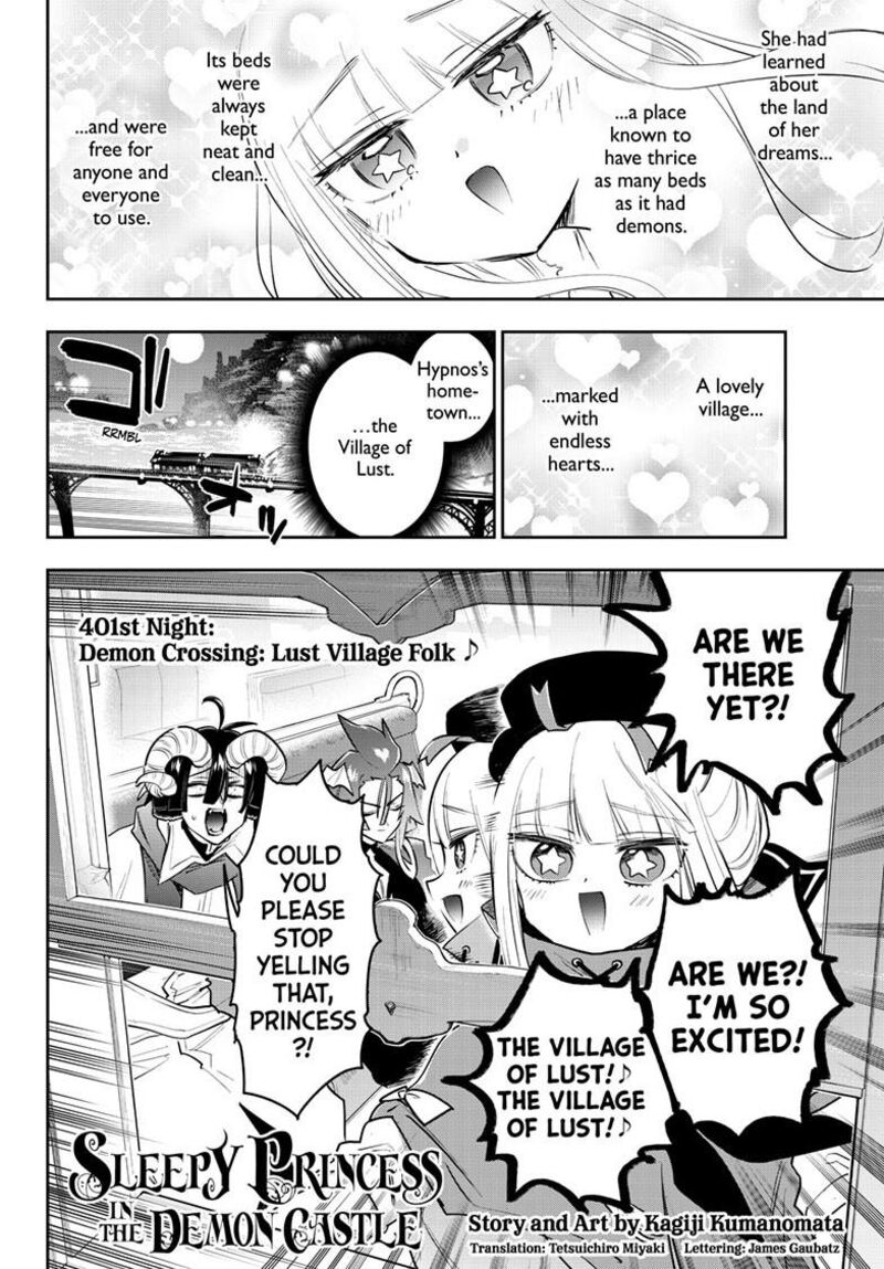 Maou Jou De Oyasumi Chapter 401 Page 2