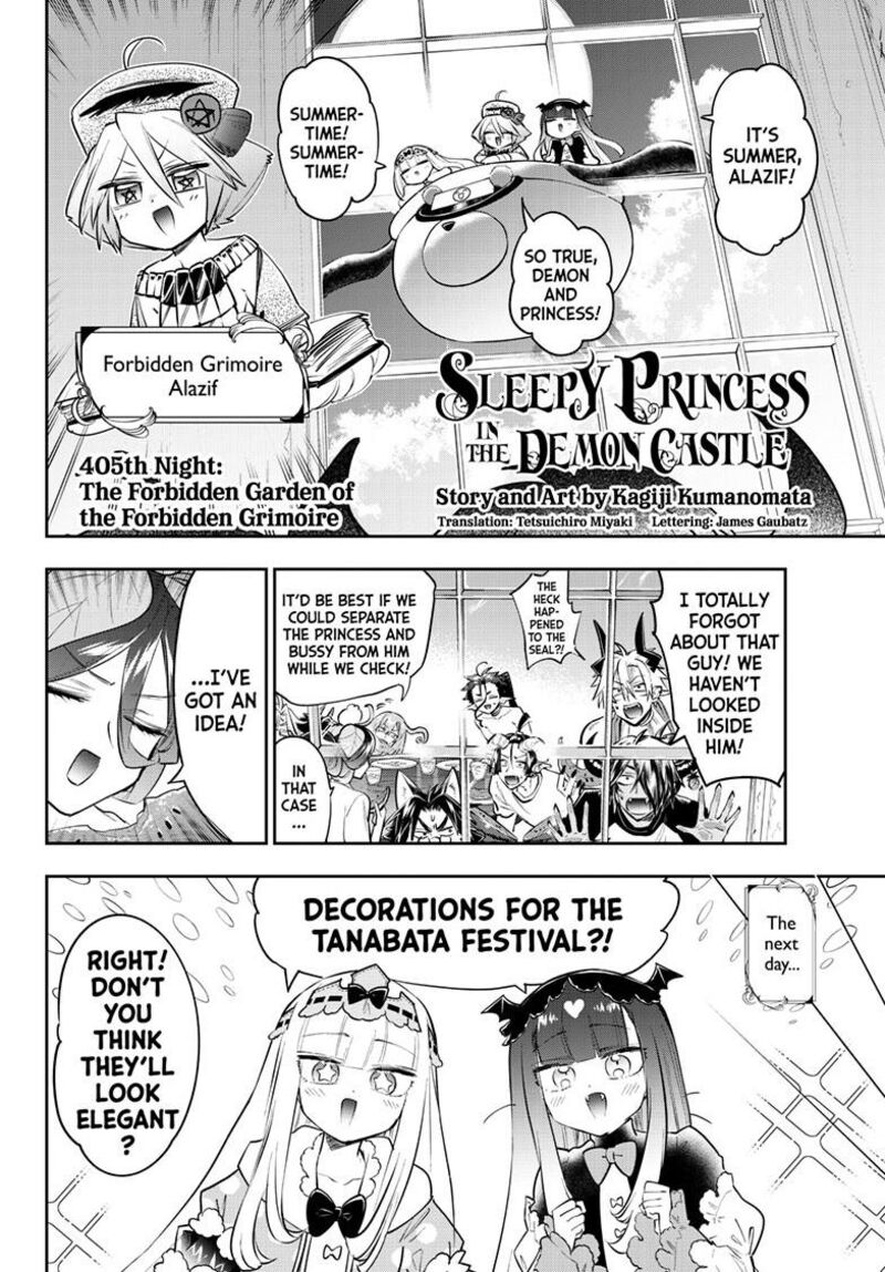 Maou Jou De Oyasumi Chapter 405 Page 2