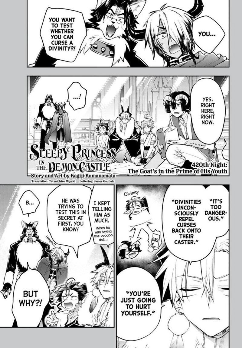 Maou Jou De Oyasumi Chapter 420 Page 2