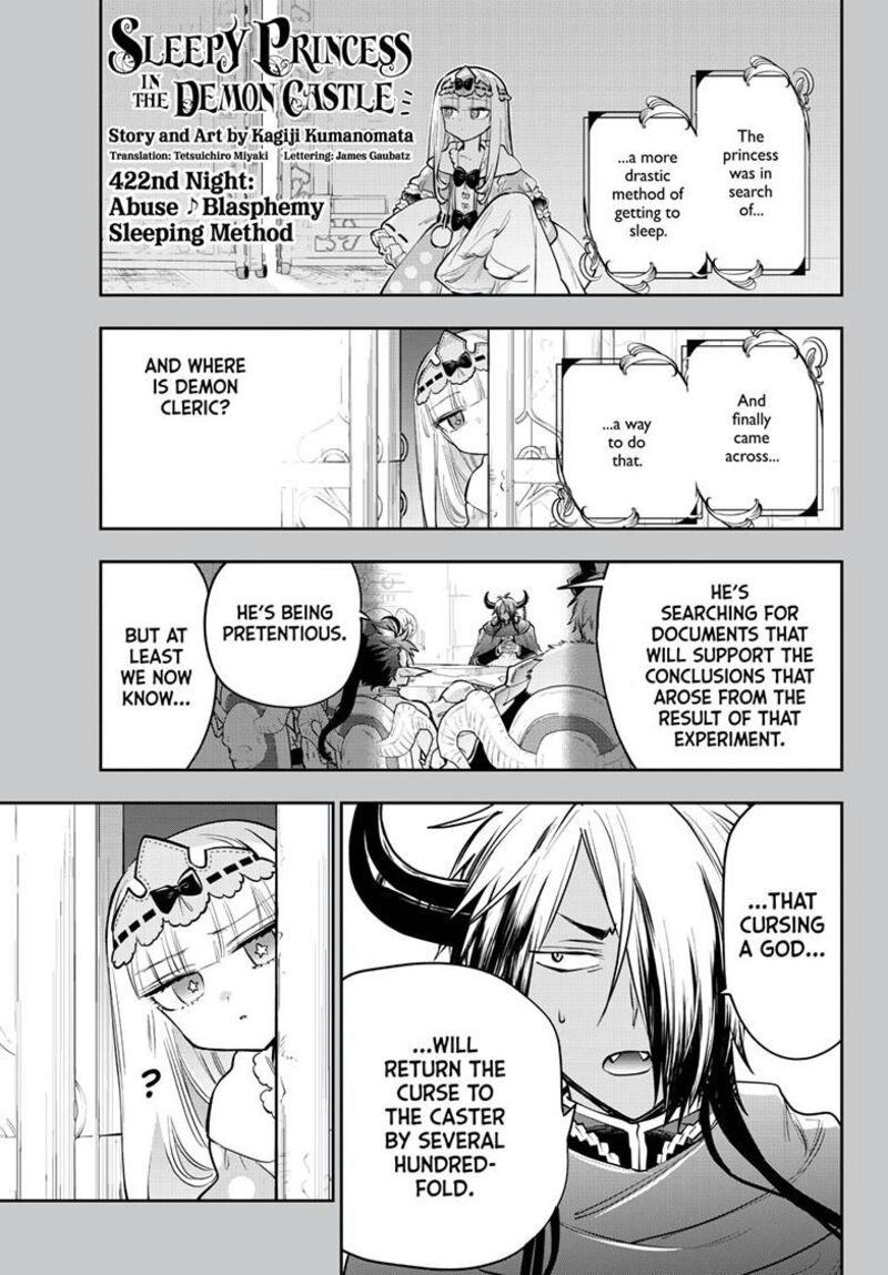 Maou Jou De Oyasumi Chapter 422 Page 2