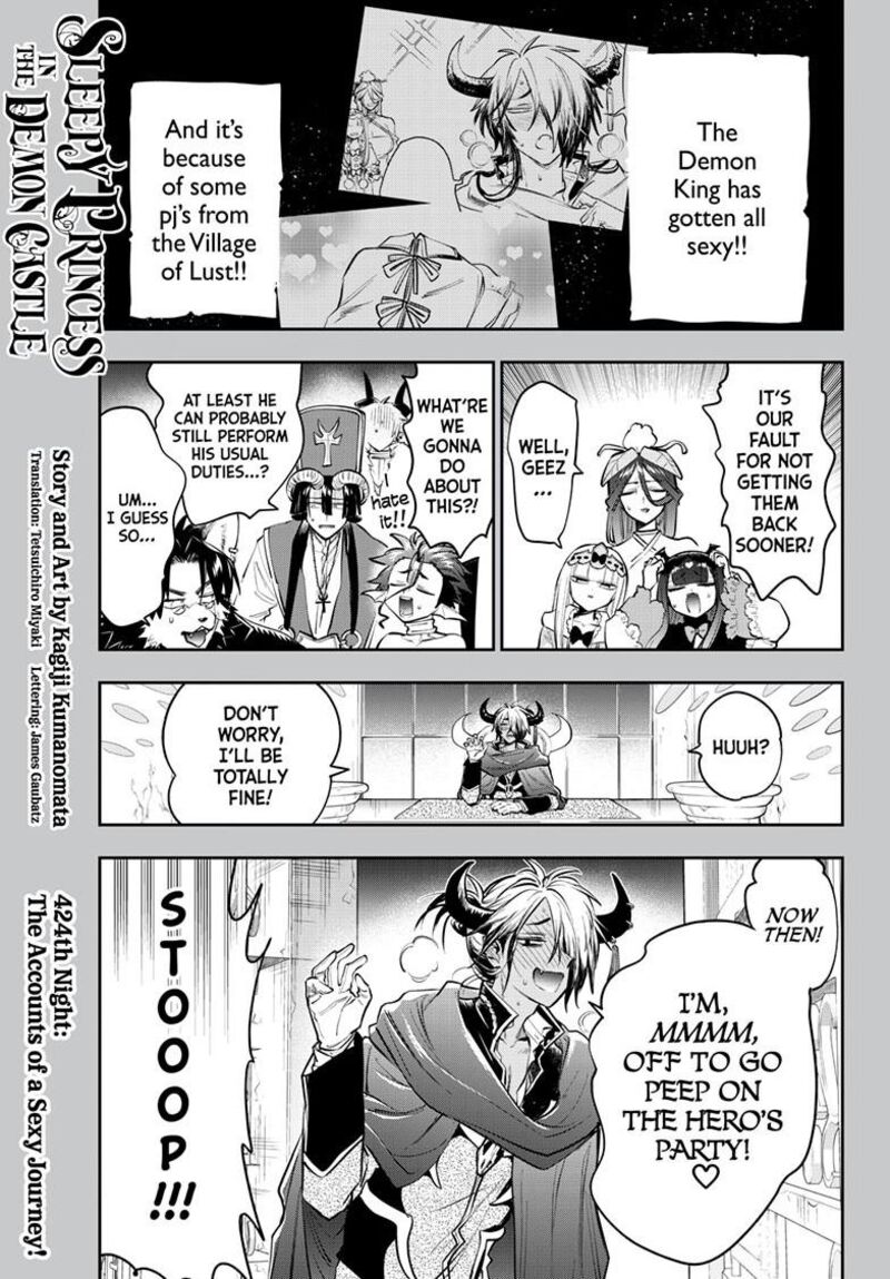 Maou Jou De Oyasumi Chapter 424 Page 2