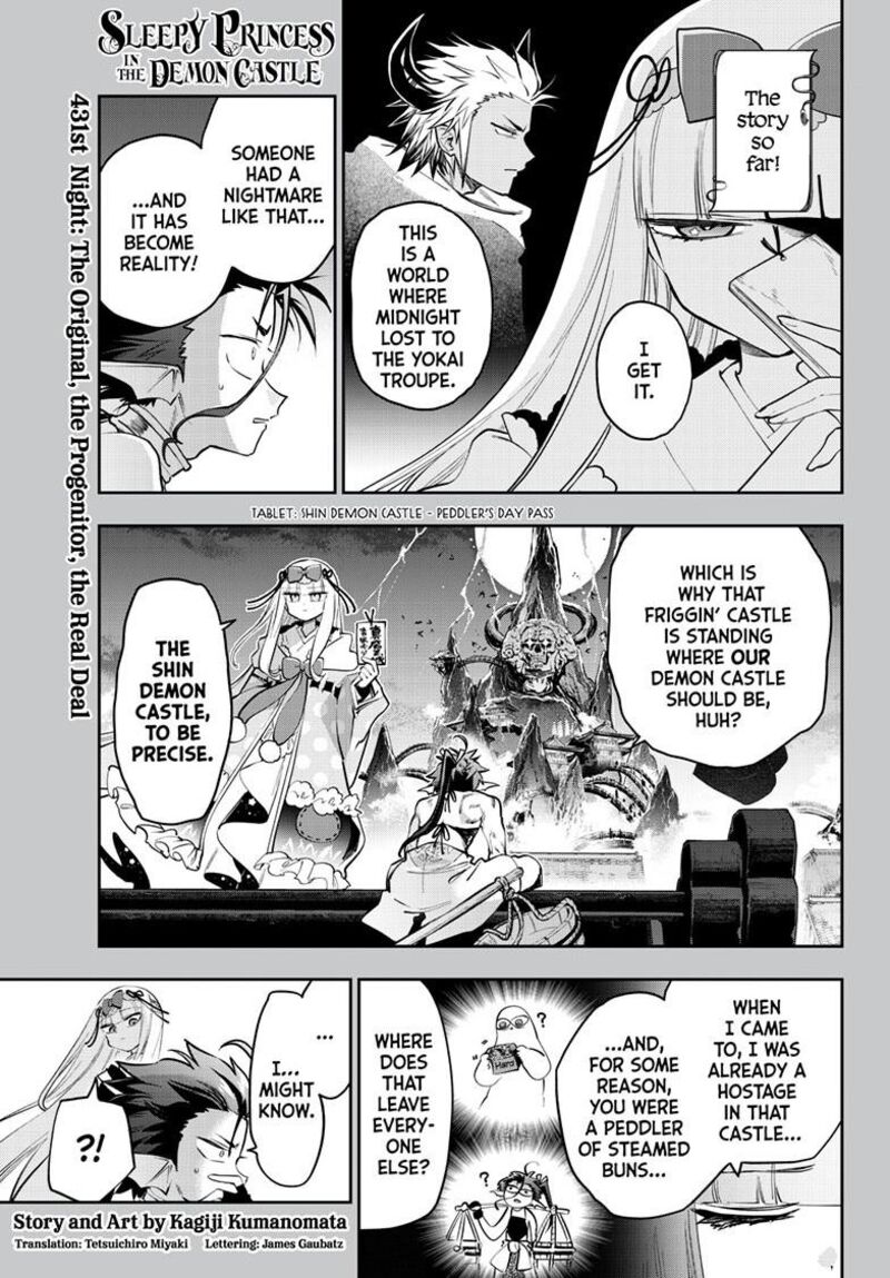 Maou Jou De Oyasumi Chapter 431 Page 1