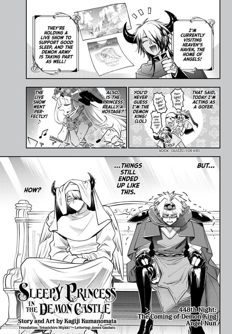 Maou Jou De Oyasumi Chapter 448 Page 1