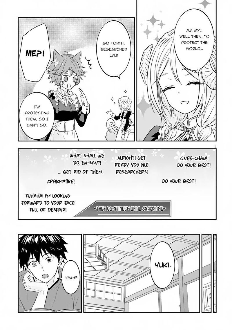 Maou Ni Natta Node Dungeon Tsukutte Jingai Musume To Honobono Suru Chapter 43 Page 9