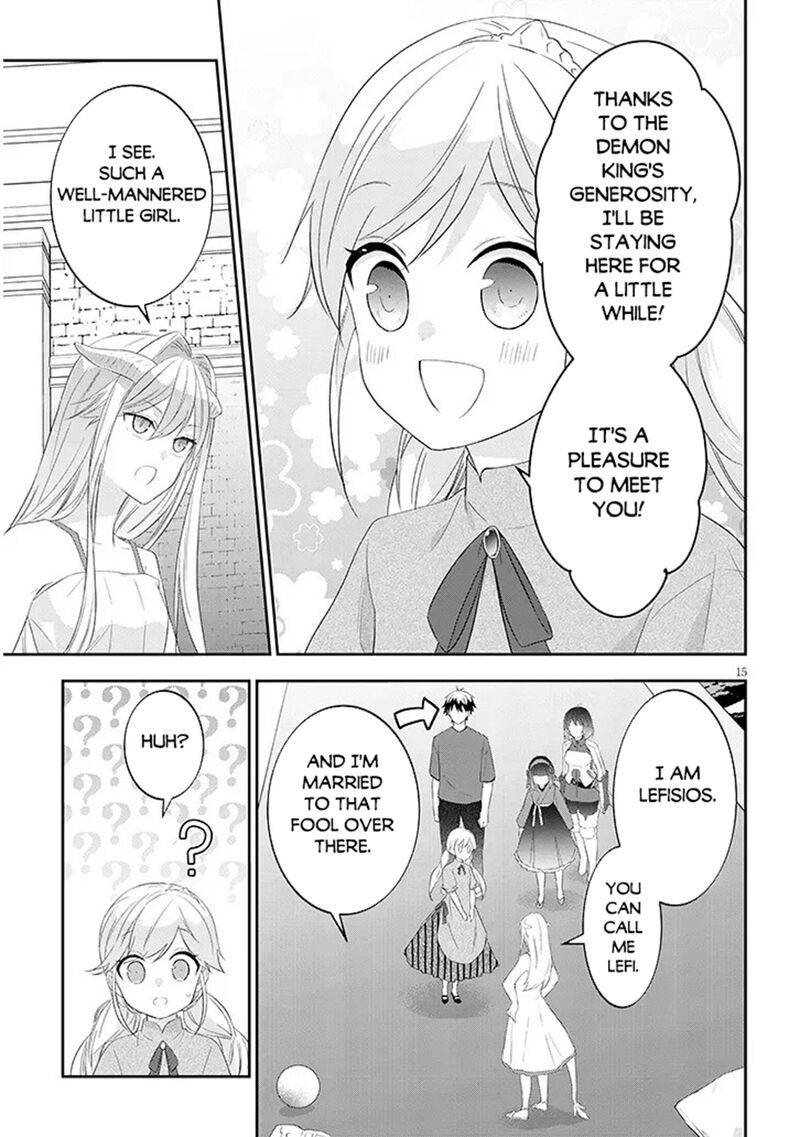 Maou Ni Natta Node Dungeon Tsukutte Jingai Musume To Honobono Suru Chapter 91 Page 15