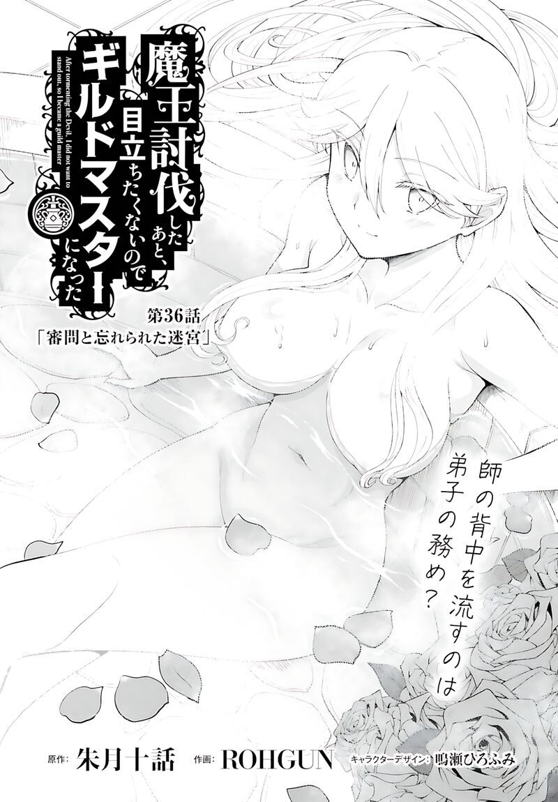Maou Toubatsu Shita Ato Medachitakunai Node Guild Master Ni Natta Chapter 36 Page 2