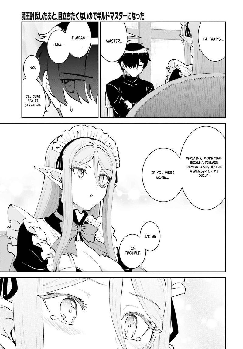 Maou Toubatsu Shita Ato Medachitakunai Node Guild Master Ni Natta Chapter 62 Page 24