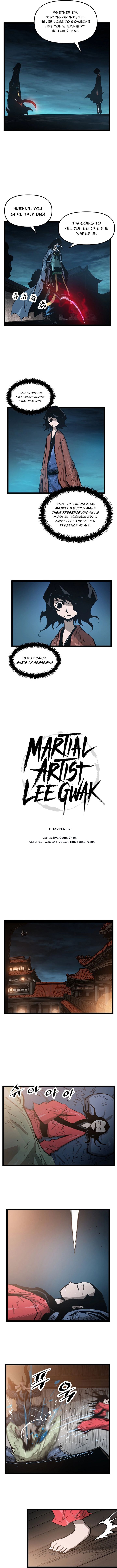 Martial Artist Lee Gwak Chapter 59 Page 2