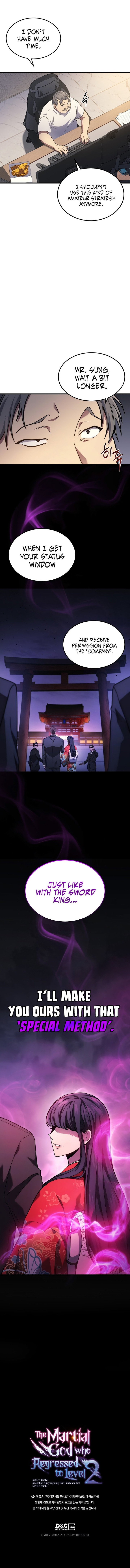 Martial God Regressed To Level 2 Chapter 23 Page 13