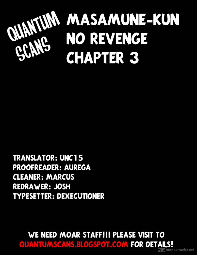 Masamune Kun No Revenge Chapter 3 Page 37