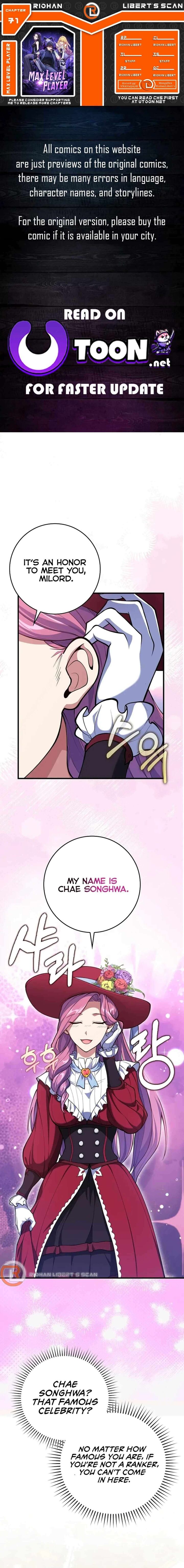 Max Talent Player Chapter 71 Page 1