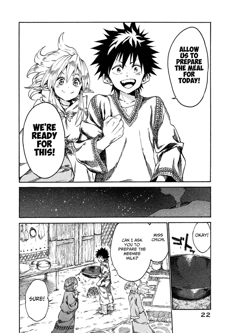 Mazumeshi Elf To Yuuboku Gurashi Chapter 11 Page 24