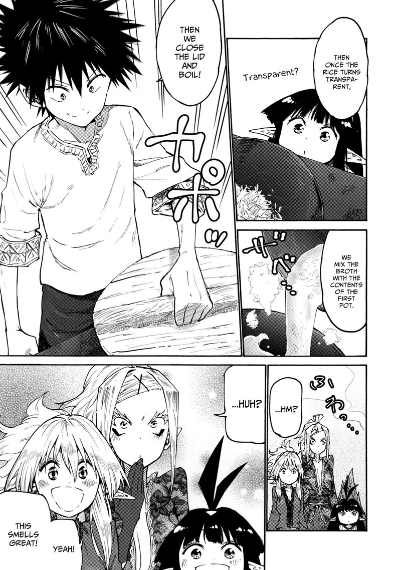 Mazumeshi Elf To Yuuboku Gurashi Chapter 36 Page 13