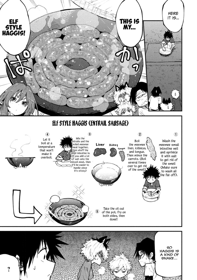 Mazumeshi Elf To Yuuboku Gurashi Chapter 44 Page 17