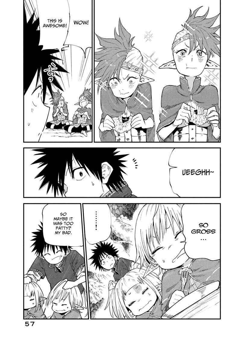 Mazumeshi Elf To Yuuboku Gurashi Chapter 49 Page 9