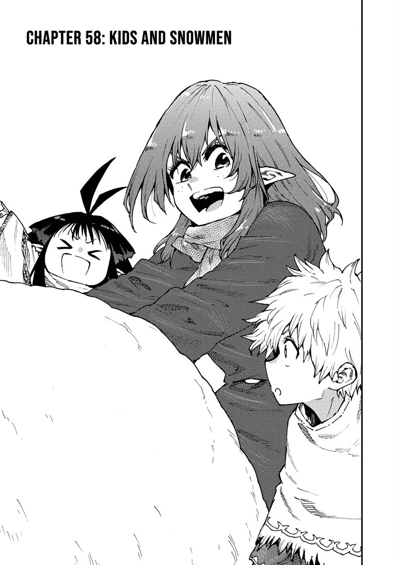 Mazumeshi Elf To Yuuboku Gurashi Chapter 58 Page 1