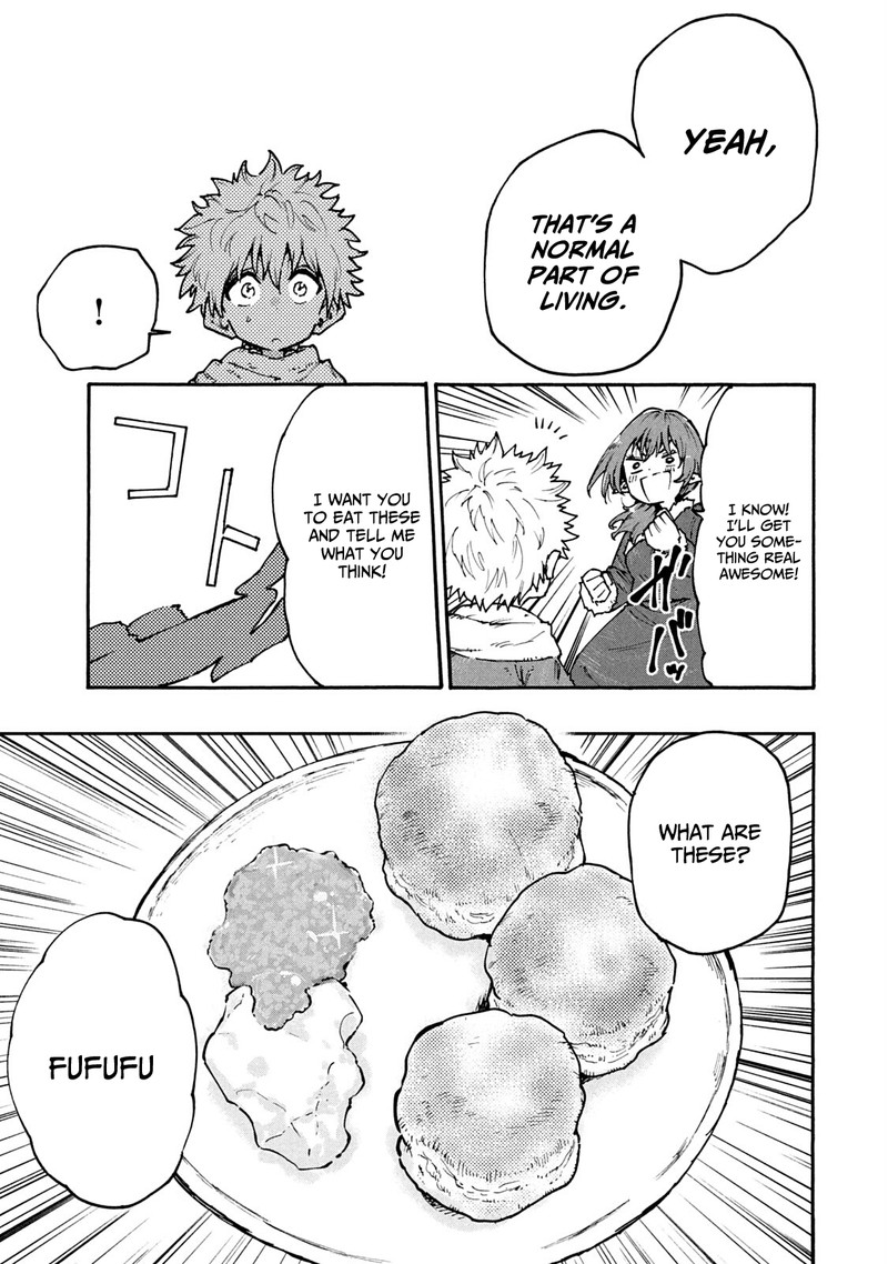 Mazumeshi Elf To Yuuboku Gurashi Chapter 61 Page 13