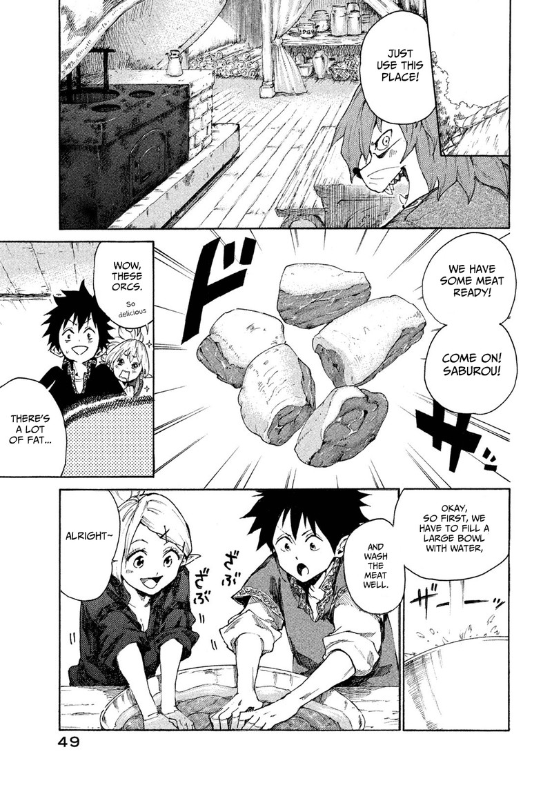 Mazumeshi Elf To Yuuboku Gurashi Chapter 7 Page 7