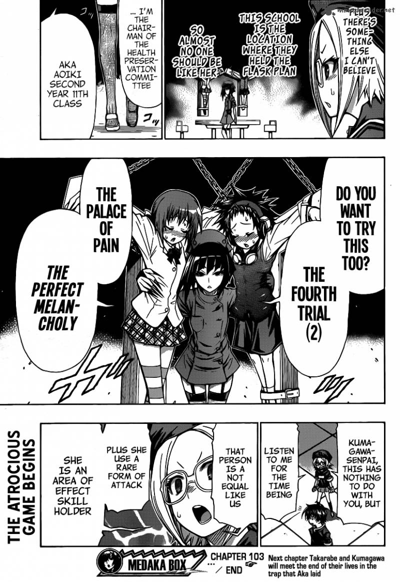 Medaka Box Chapter 103 Page 20