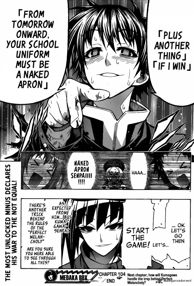 Medaka Box Chapter 104 Page 20