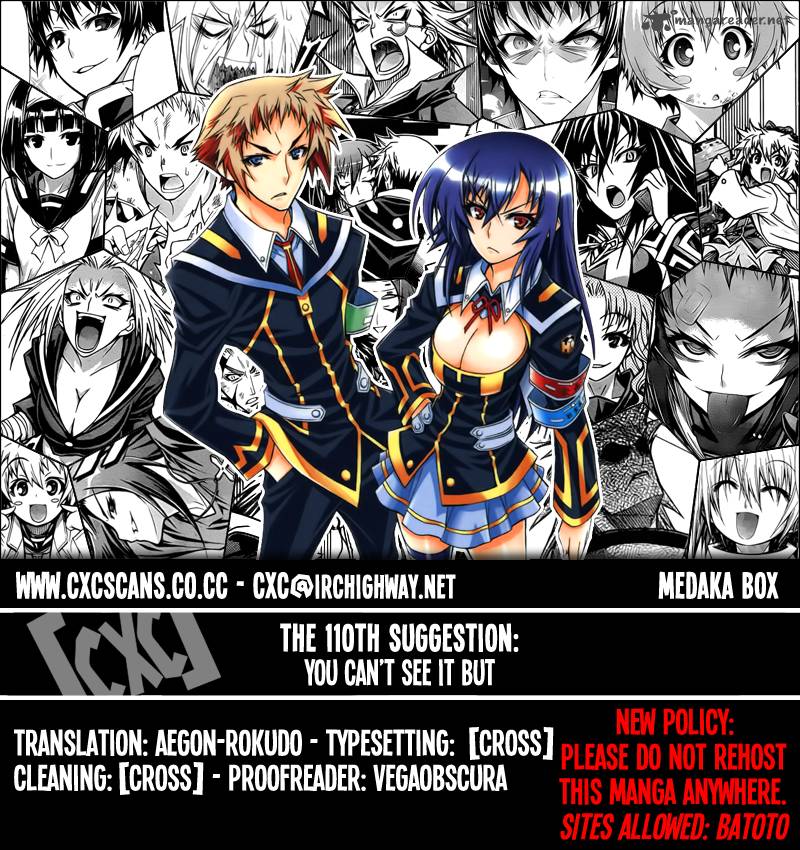 Medaka Box Chapter 110 Page 1