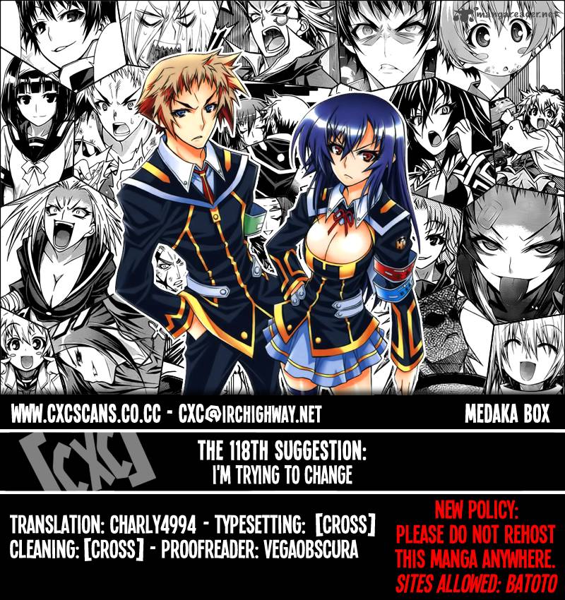 Medaka Box Chapter 118 Page 1