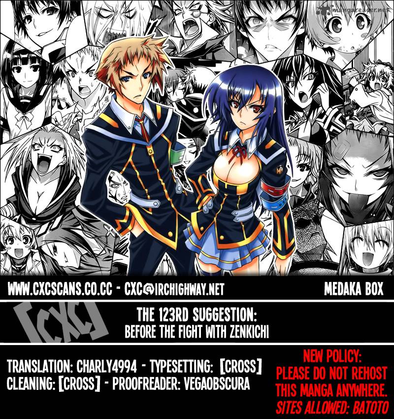 Medaka Box Chapter 123 Page 1