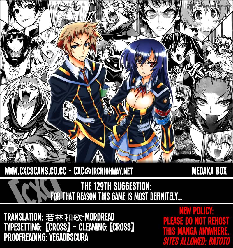 Medaka Box Chapter 129 Page 21