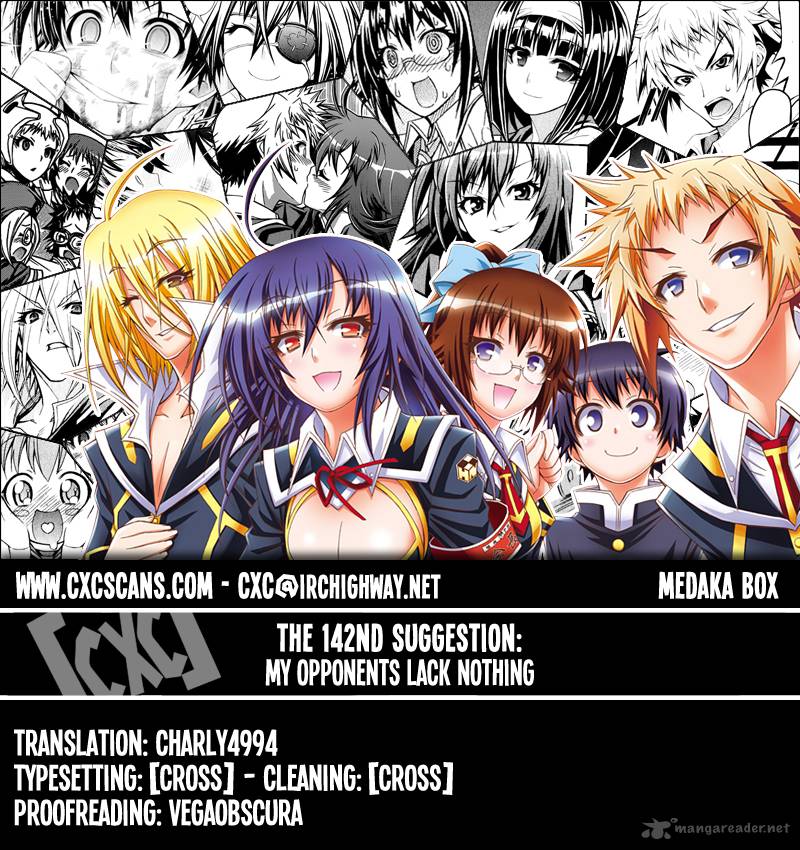 Medaka Box Chapter 142 Page 1