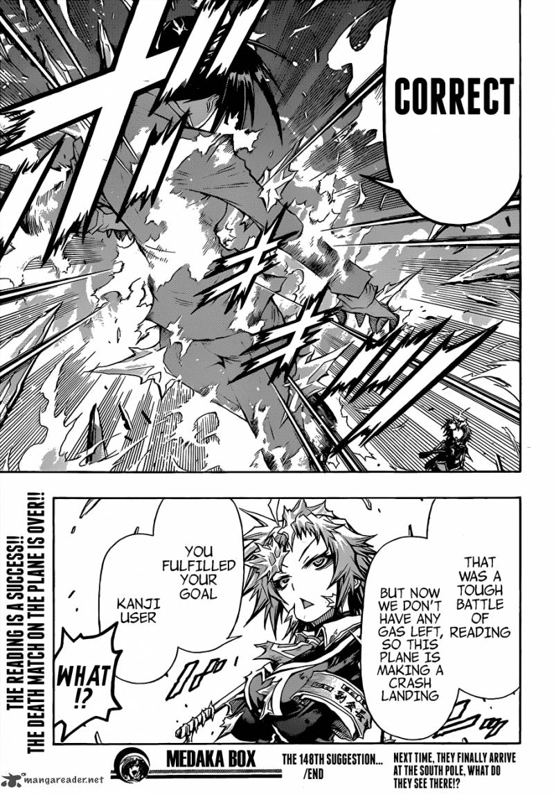 Medaka Box Chapter 148 Page 21