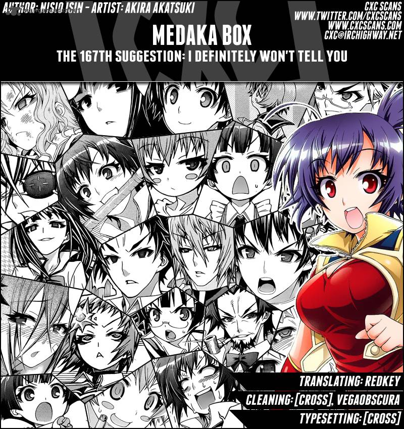 Medaka Box Chapter 167 Page 1