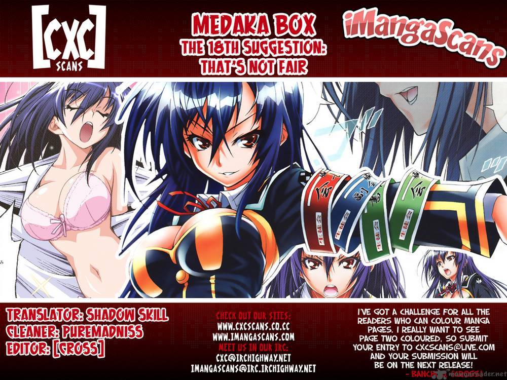 Medaka Box Chapter 18 Page 20